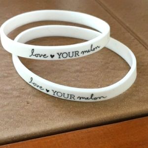 Two Love Your Melon Bracelets